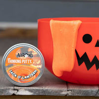 Jack O' Lantern Halloween Thinking Putty Crazy Aaron's Putty World Lil Tulips