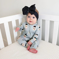 Jack Snowman Zip Romper Gigi and Max Baby & Toddler Clothing Lil Tulips