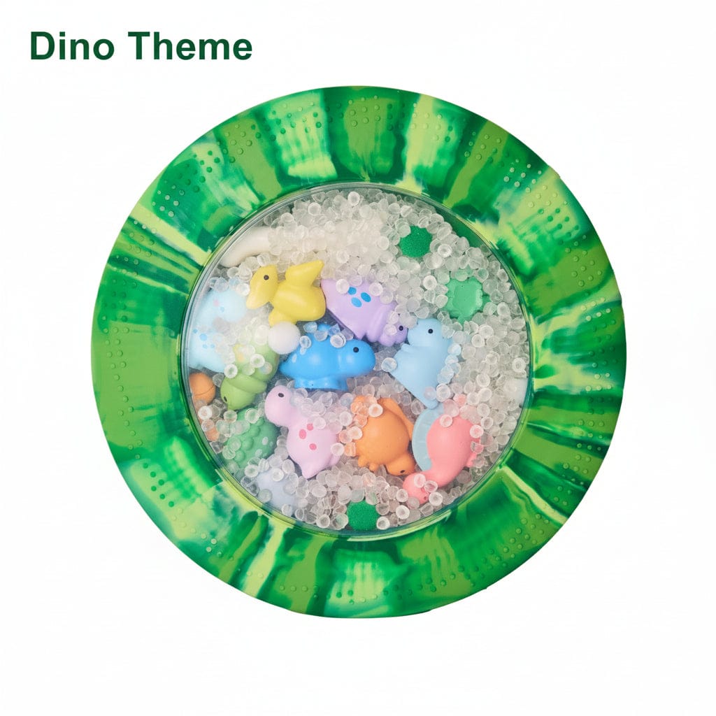 Jellystone Designs Peekaboo Sensory Bag - Dino Glo Pals Lil Tulips