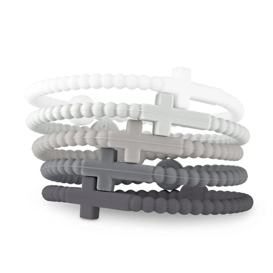Jesus Bracelets - Alloy (Silicone Cross Bracelets) Ryan and Rose Lil Tulips