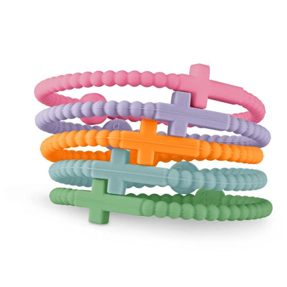 Jesus Bracelets - Boca  (Silicone Cross Bracelets) Ryan and Rose Lil Tulips
