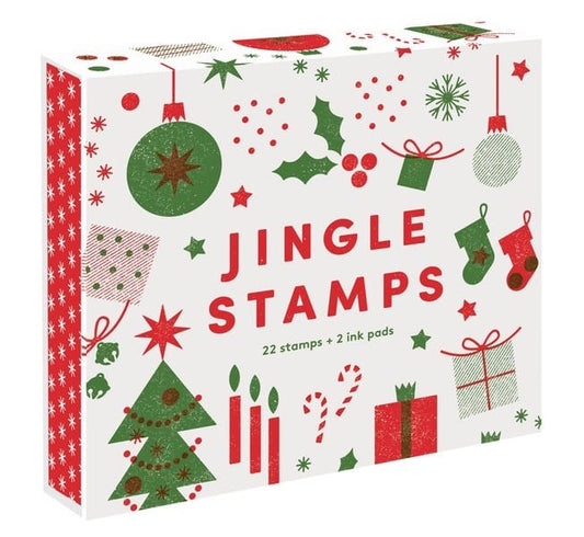 Jingle Stamps Chronicle Books Lil Tulips