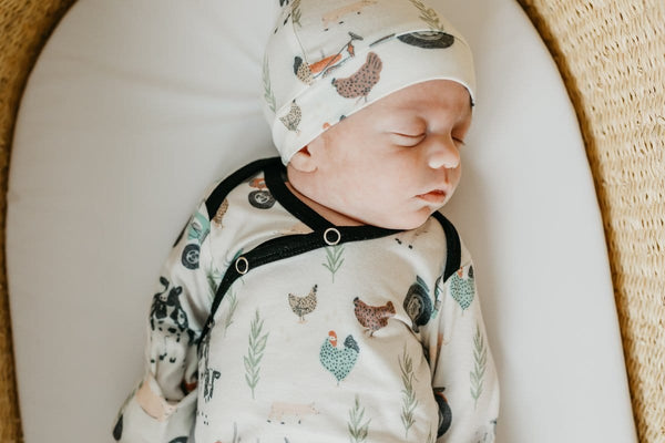 Jo Top Knot Hat Copper Pearl Copper Pearl Lil Tulips