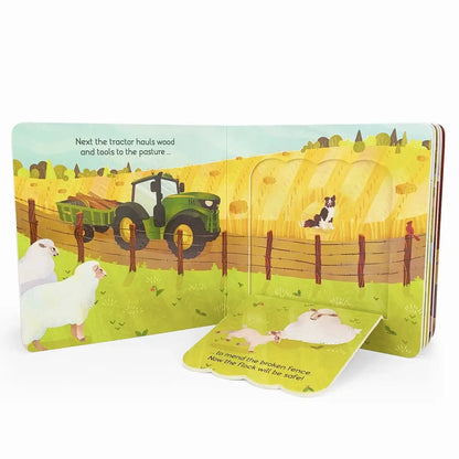 John Deere Kids Farm Friends Cottage Door Press Lil Tulips