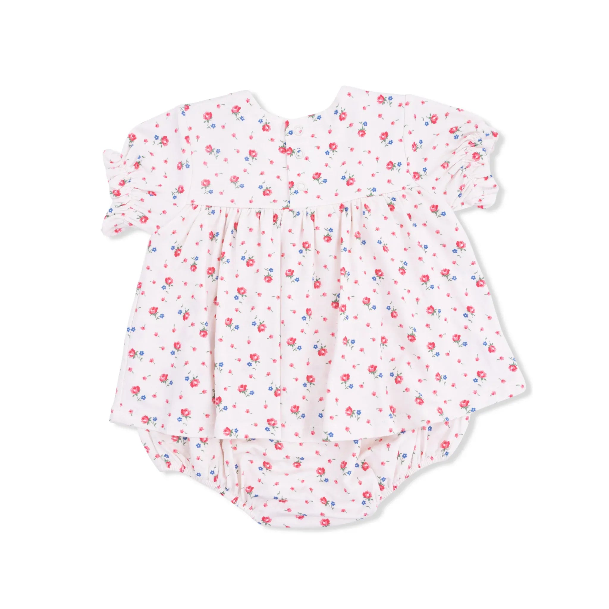 Joli Rosette  Smocked Ruffle Bubble with Skirt Angel Dear Lil Tulips
