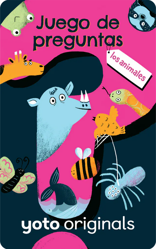 Juego de preguntas: los animales (Latin American Version)  - Audiobook Card Yoto Lil Tulips
