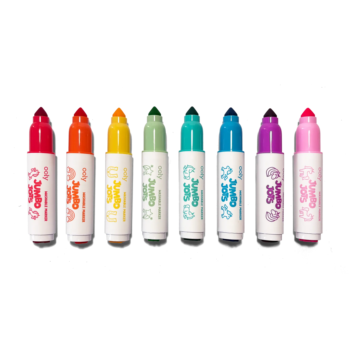 Jumbo Jots Dual Tip Unicorn Markers - Set of 8 OOLY Lil Tulips