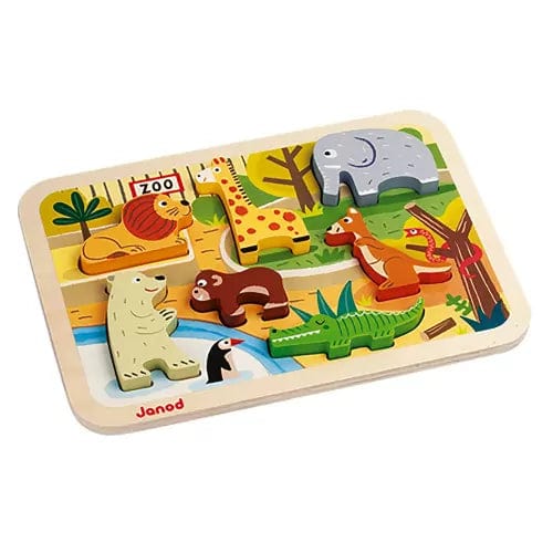 Jungle Chunky Puzzle J07022 Janod Lil Tulips