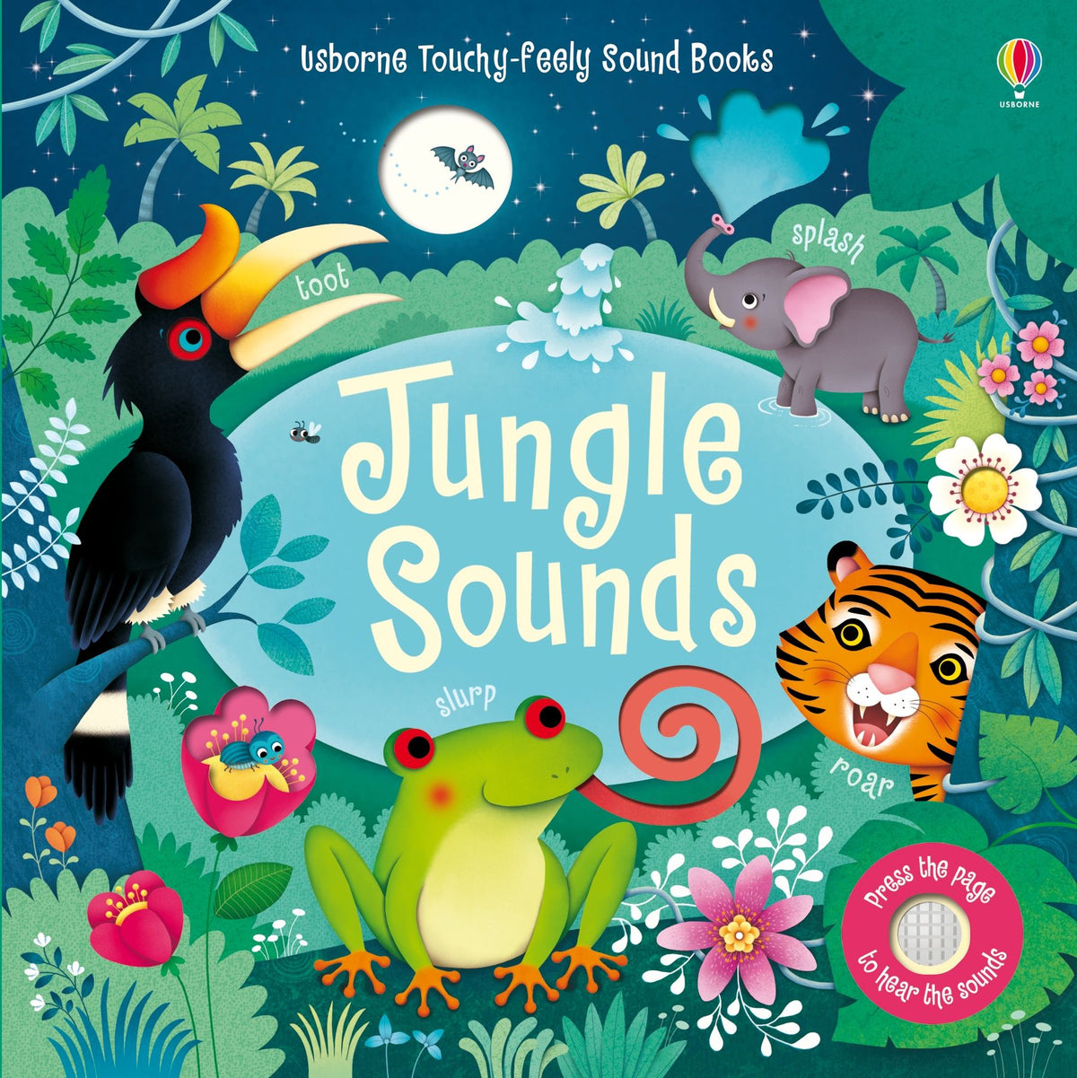 Jungle Sounds — Usborne book cover