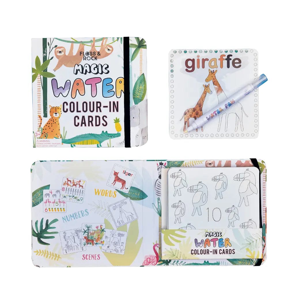 Jungle Water Pen and Cards Floss and Rock Lil Tulips
