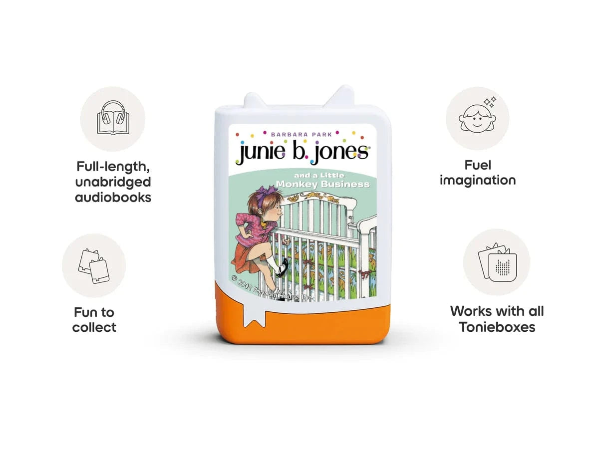 Junie B. Jones Audiobook Tonies - 4 Pack Tonies Lil Tulips