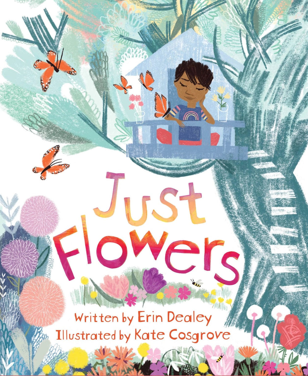 Just Flowers: A Children's Picture Book Sleeping Bear Press Books Lil Tulips