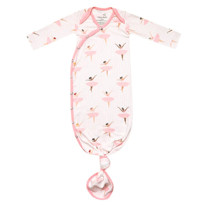 Katerina Newborn Knotted Gown Copper Pearl Lil Tulips