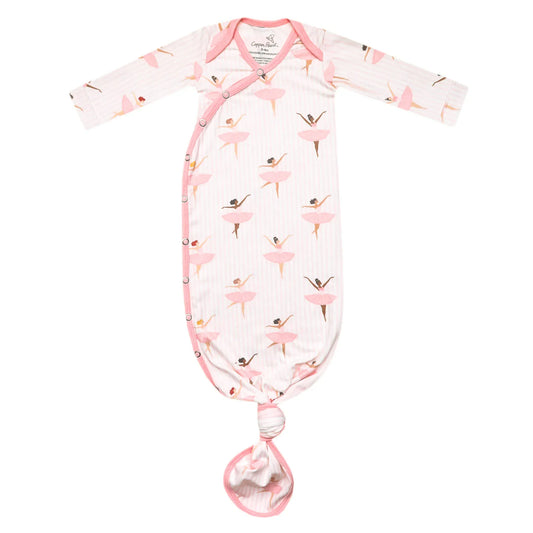 Katerina Newborn Knotted Gown Copper Pearl Lil Tulips