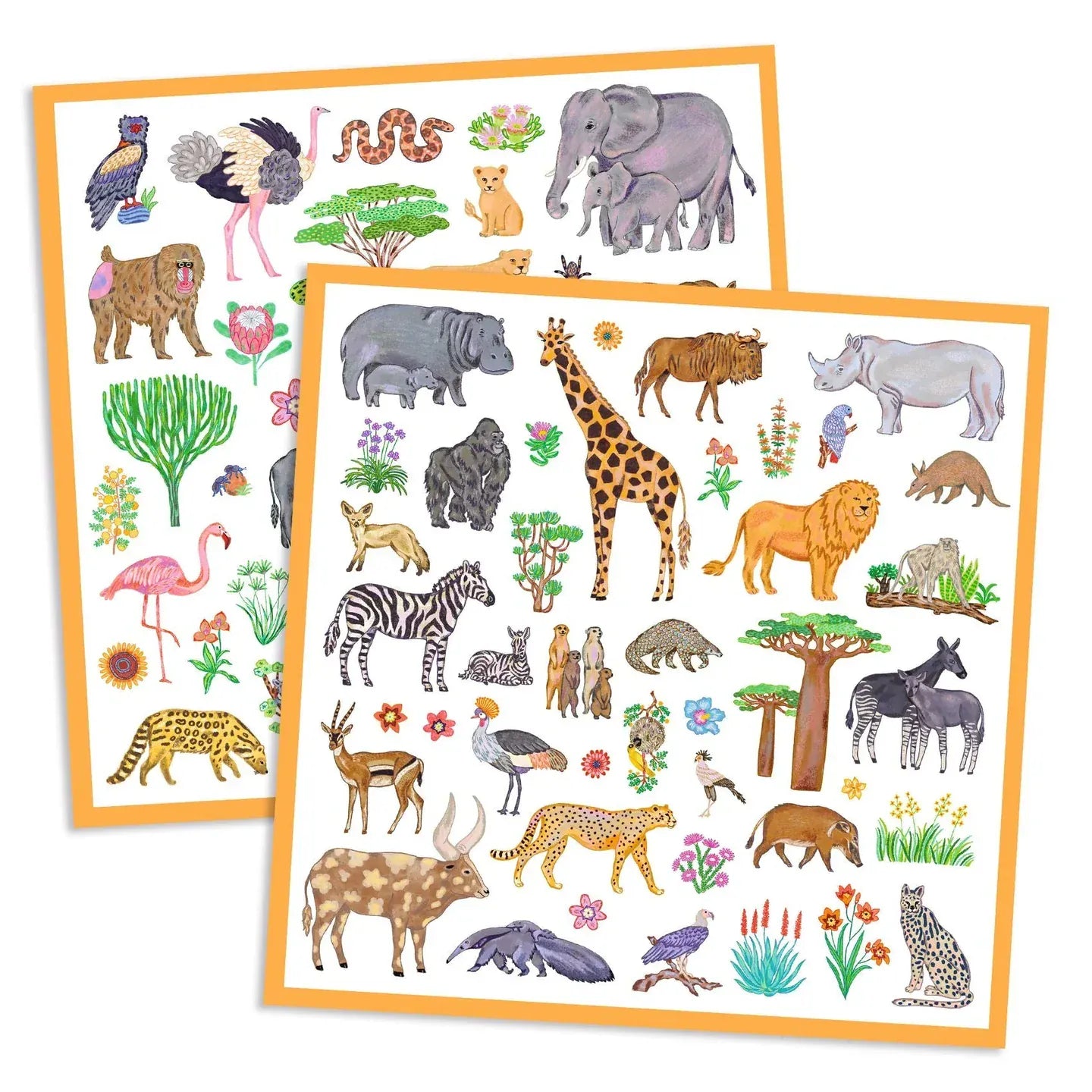 Kenya Sticker Sheets Djeco Lil Tulips
