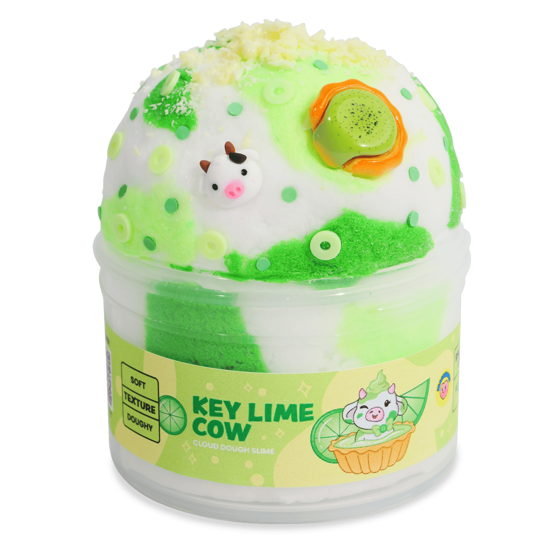 Key Lime Cow Slime | Peachybbies