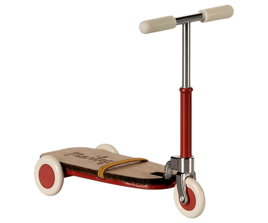 Kick board, Mouse - Red Maileg Lil Tulips