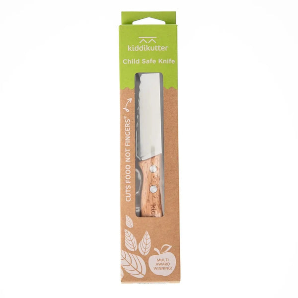 Kiddikutter Kid Safe Knife Special Wooden Edition Kiddikutter Lil Tulips