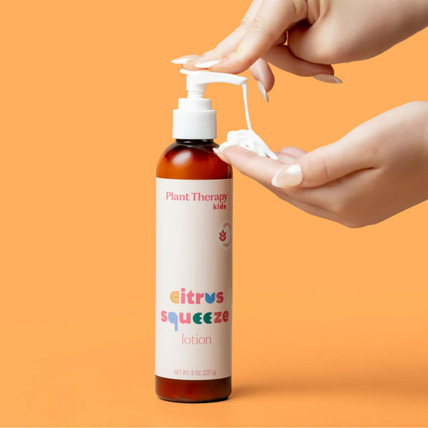 Kids Citrus Squeeze Lotion 8 oz Plant Therapy Lil Tulips