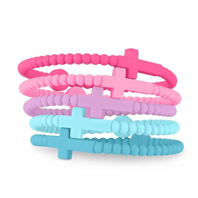 Kids Jesus Bracelets - Berry Bliss - Small Ryan and Rose Lil Tulips