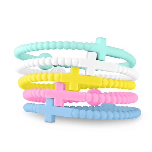 Kids Jesus Bracelets - Southern Sass - Small Ryan and Rose Lil Tulips