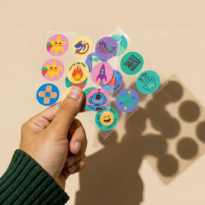 Kids Mosquito Repellent Patches - Citronella and Peppermint - 90 Pack Luna Naturals Lil Tulips