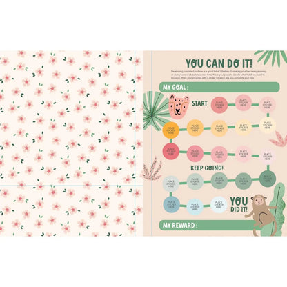 Kindkids Activity Book: Super Awesome Stickers Schiffer Kids Lil Tulips