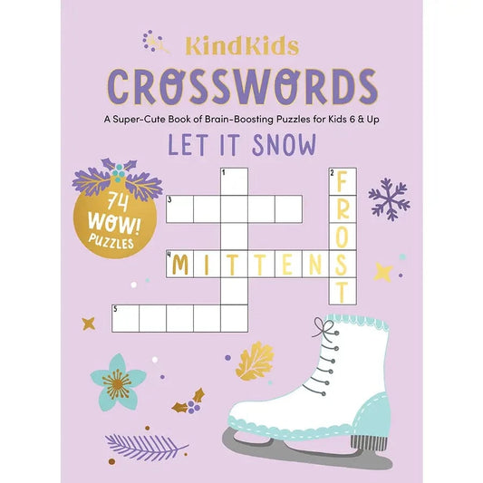 Kindkids Crosswords: Let It Snow Schiffer Kids Lil Tulips