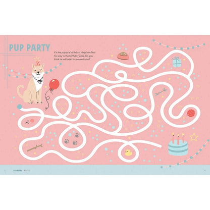 Kindkids Fun Mazes: Brain-Boosting Puzzles Schiffer Kids Books Lil Tulips