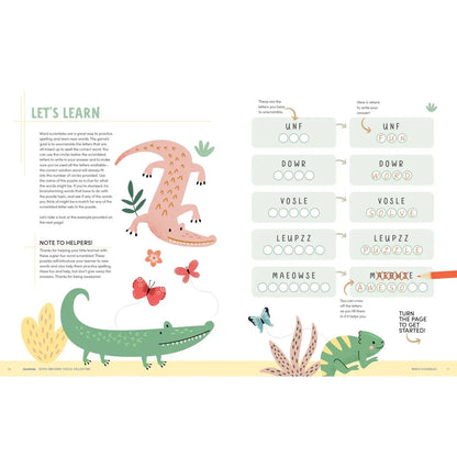 Kindkids Puzzle Games: Super Awesome Puzzle Collection Schiffer Kids Lil Tulips