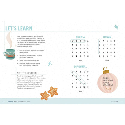 Kindkids Word Search: Winter Magic Schiffer Kids Lil Tulips