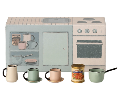 Kitchen counter, Mouse Maileg Lil Tulips