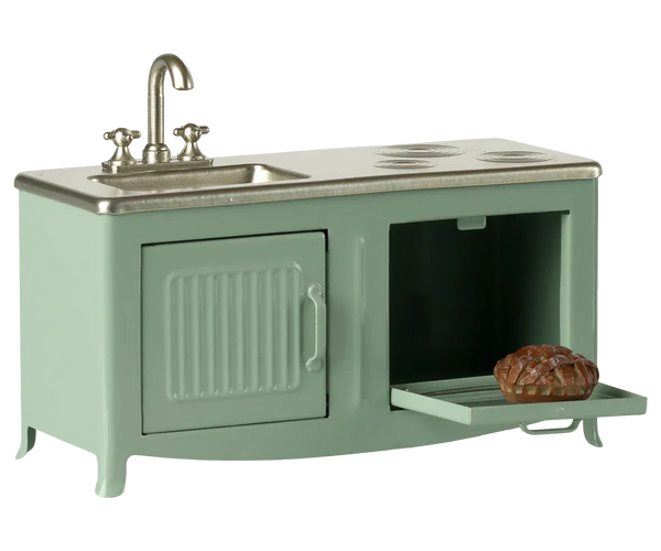 Kitchen, Mouse - Mint Maileg Lil Tulips