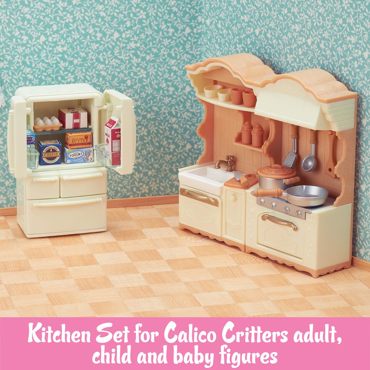 Kitchen Play Set Calico Critter Lil Tulips