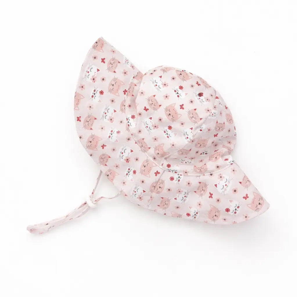Kitty Sunhat Hat Upf 50+ Huggalugs Lil Tulips