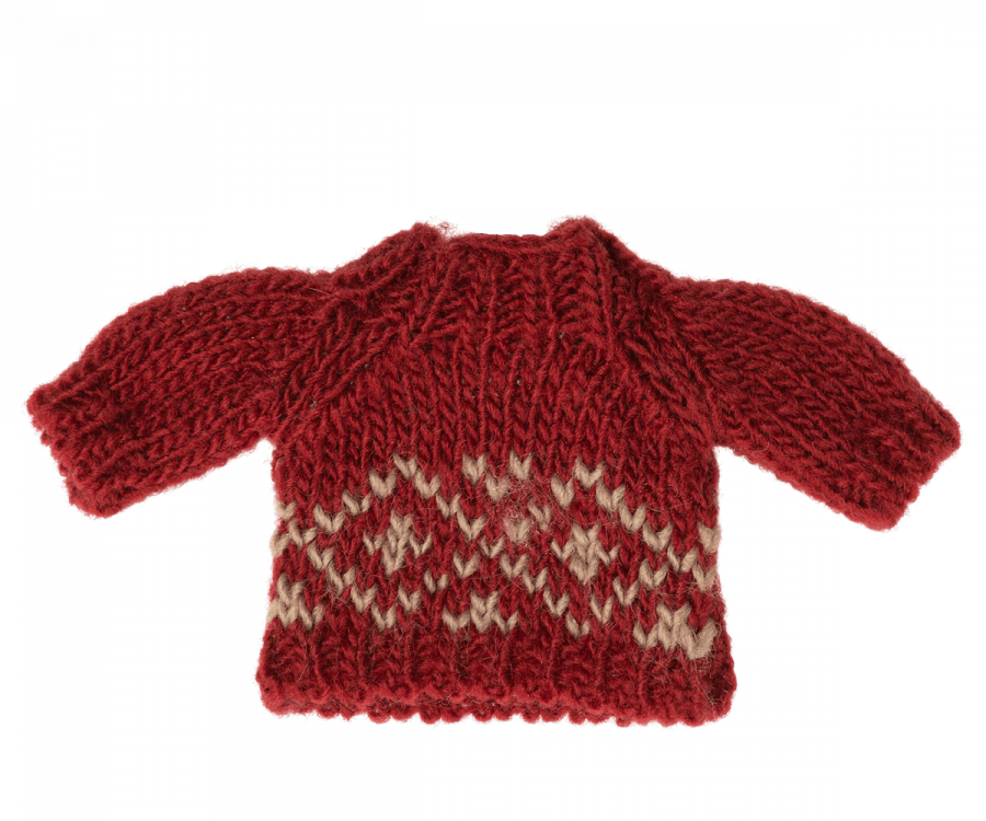Knitted Sweater, Mum Mouse Maileg Lil Tulips