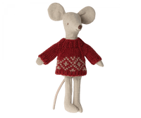 Knitted Sweater, Mum Mouse Maileg Lil Tulips
