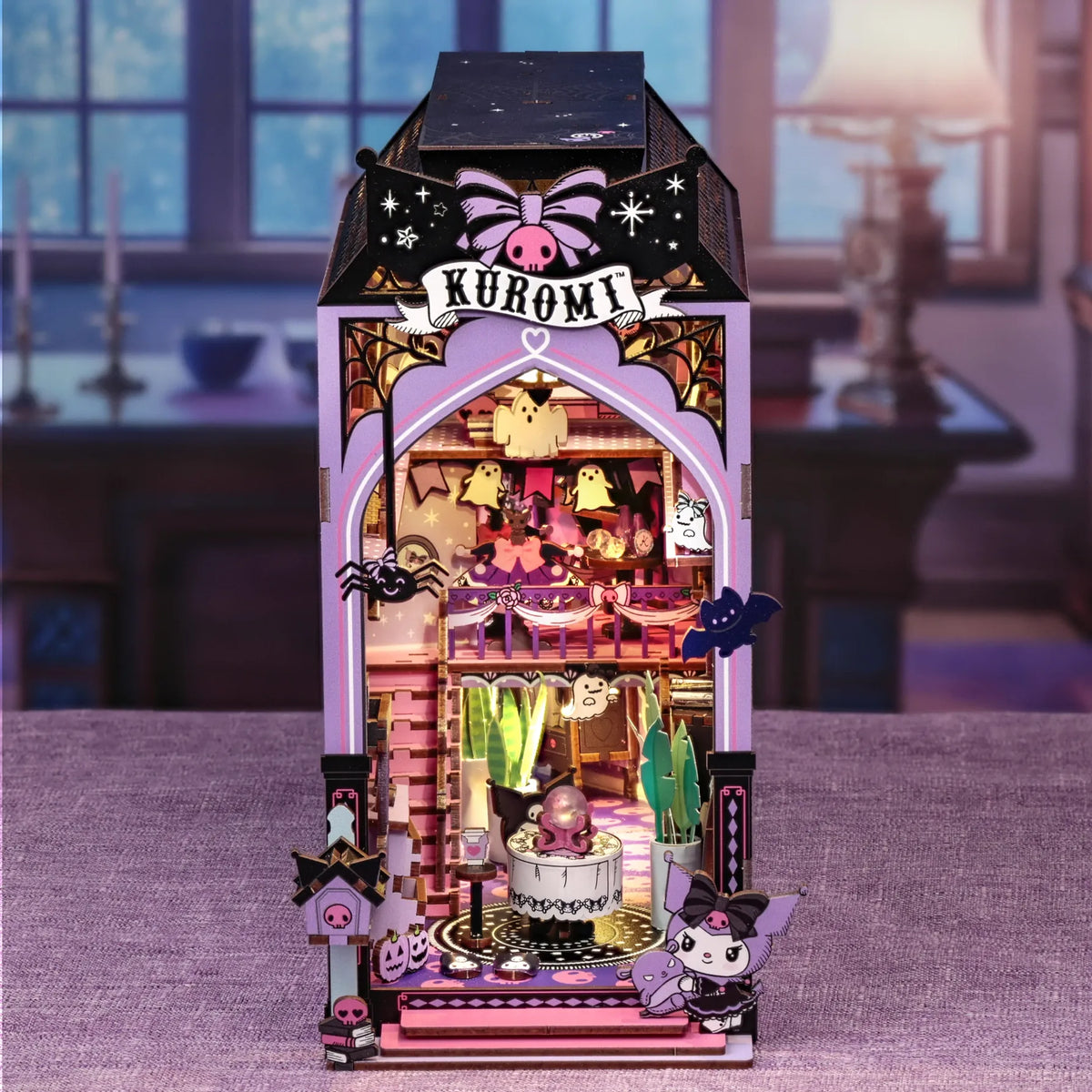 Kuromi Spooky House - Diy Book Nook Kit Hands Craft Lil Tulips