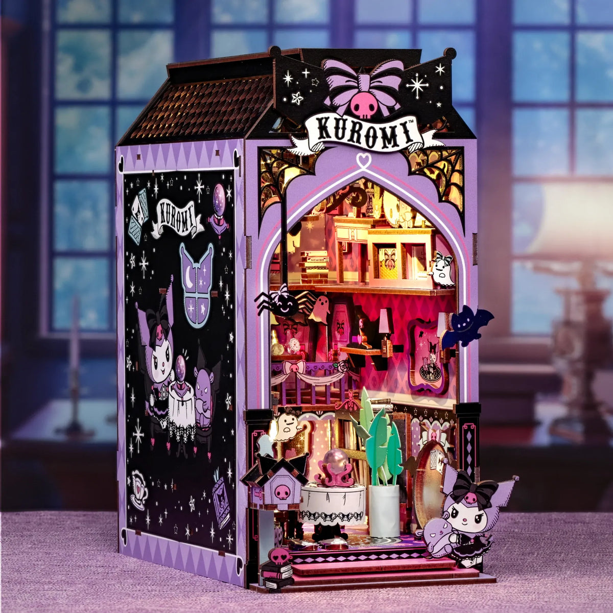 Kuromi Spooky House - Diy Book Nook Kit Hands Craft Lil Tulips