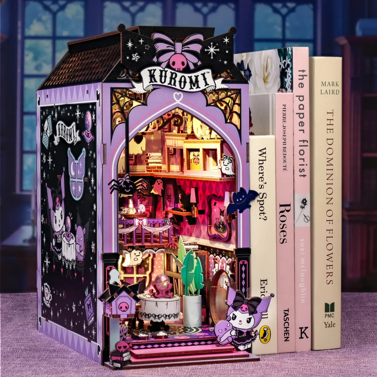 Kuromi Spooky House - Diy Book Nook Kit Hands Craft Lil Tulips