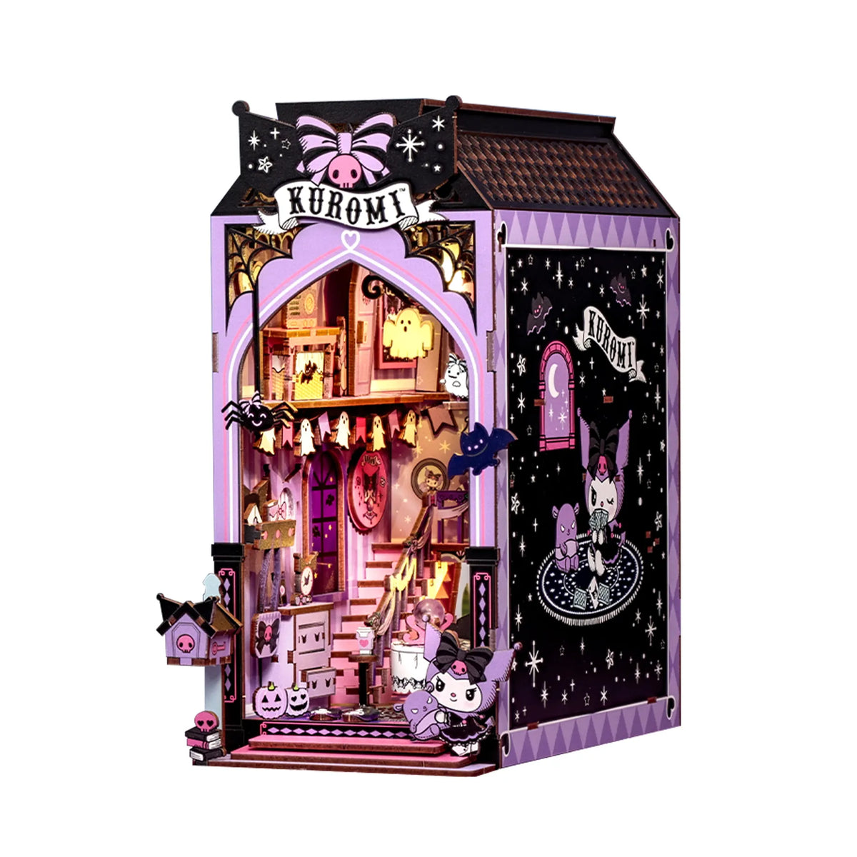 Kuromi Spooky House - Diy Book Nook Kit Hands Craft Lil Tulips