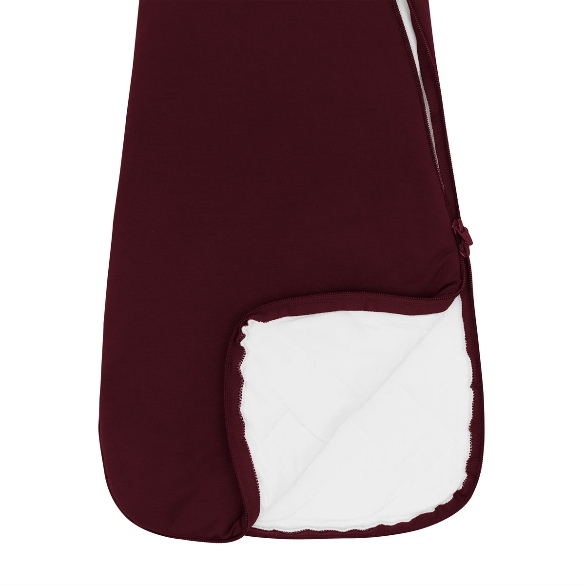 Kyte Baby Sleep Bag in Burgundy 2.5 TOG bamboo rayon wearable blanket