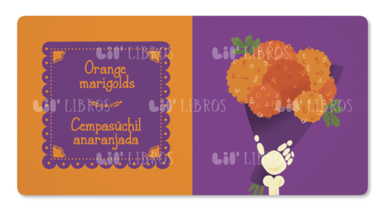 La Catrina: Colors / Colores Lil' Libro Lil Tulips