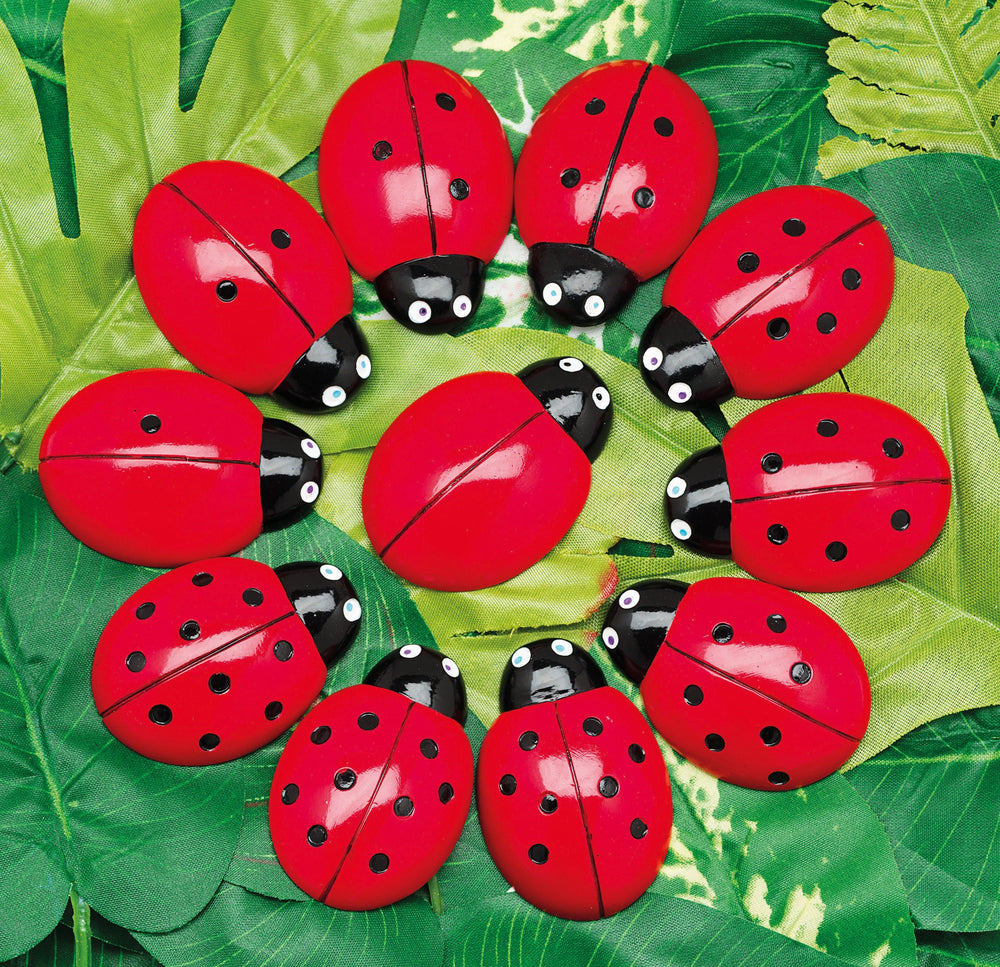 Ladybug Counting Play Stones Yellow Door US LLC Lil Tulips