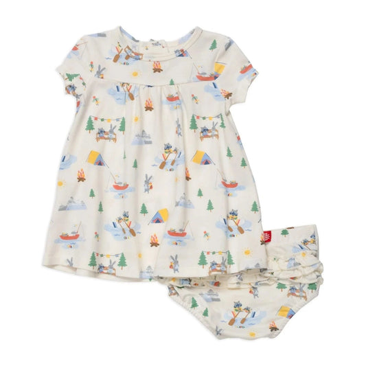 Lake You a Lot Magnetic Dress + Diaper Cover Set Magnetic Me Final Sale Lil Tulips