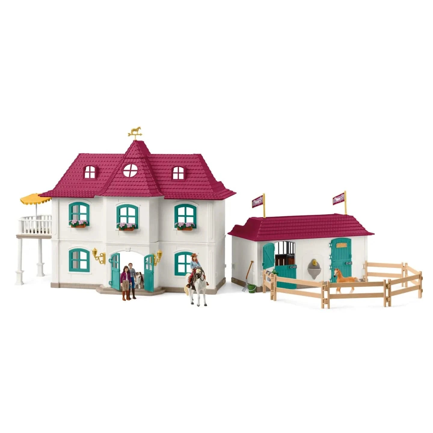Lakeside Country House and Stable Schleich Lil Tulips