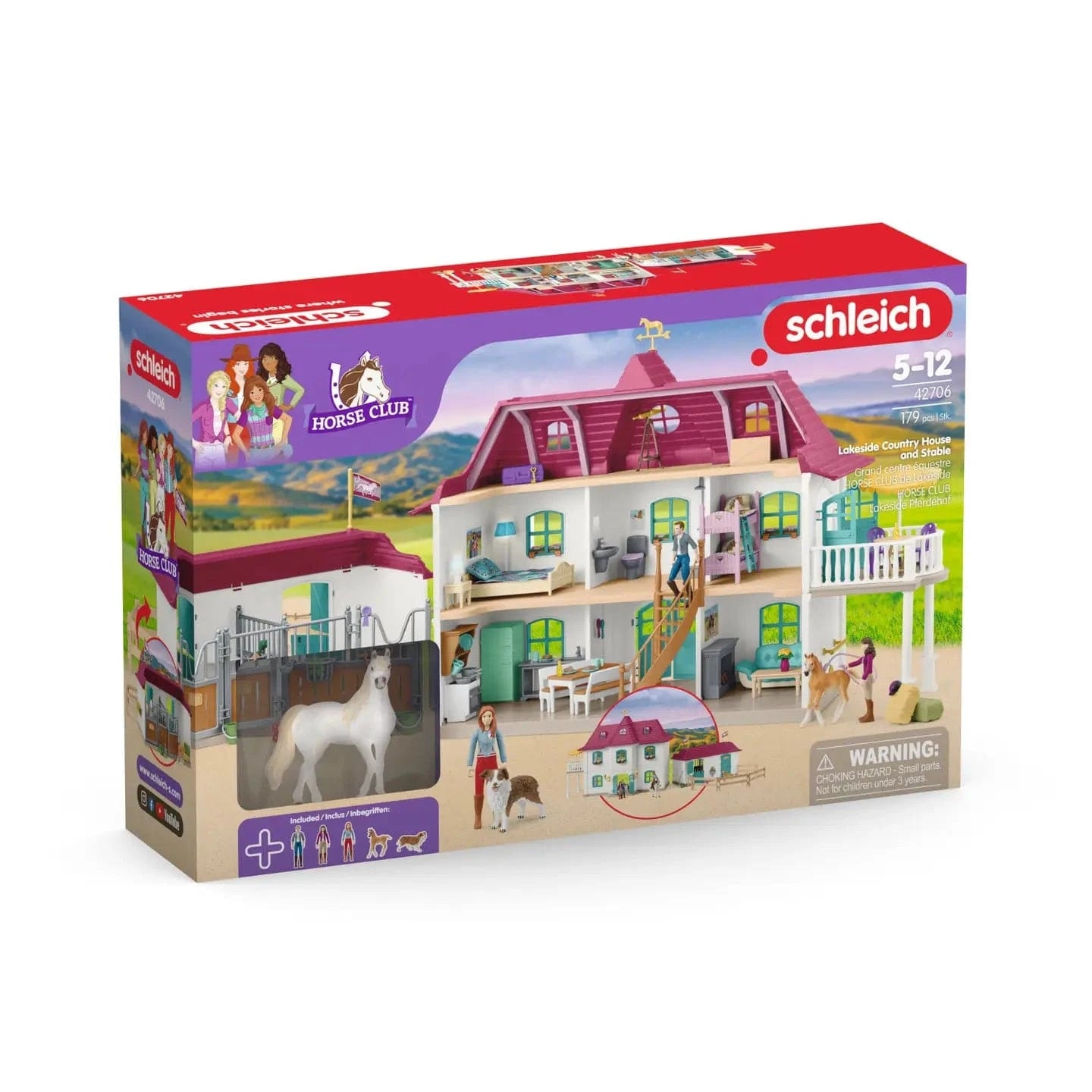 Lakeside Country House and Stable Schleich Lil Tulips