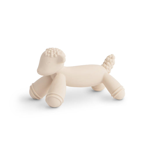 Lamb Figurine Teether Mushie Lil Tulips