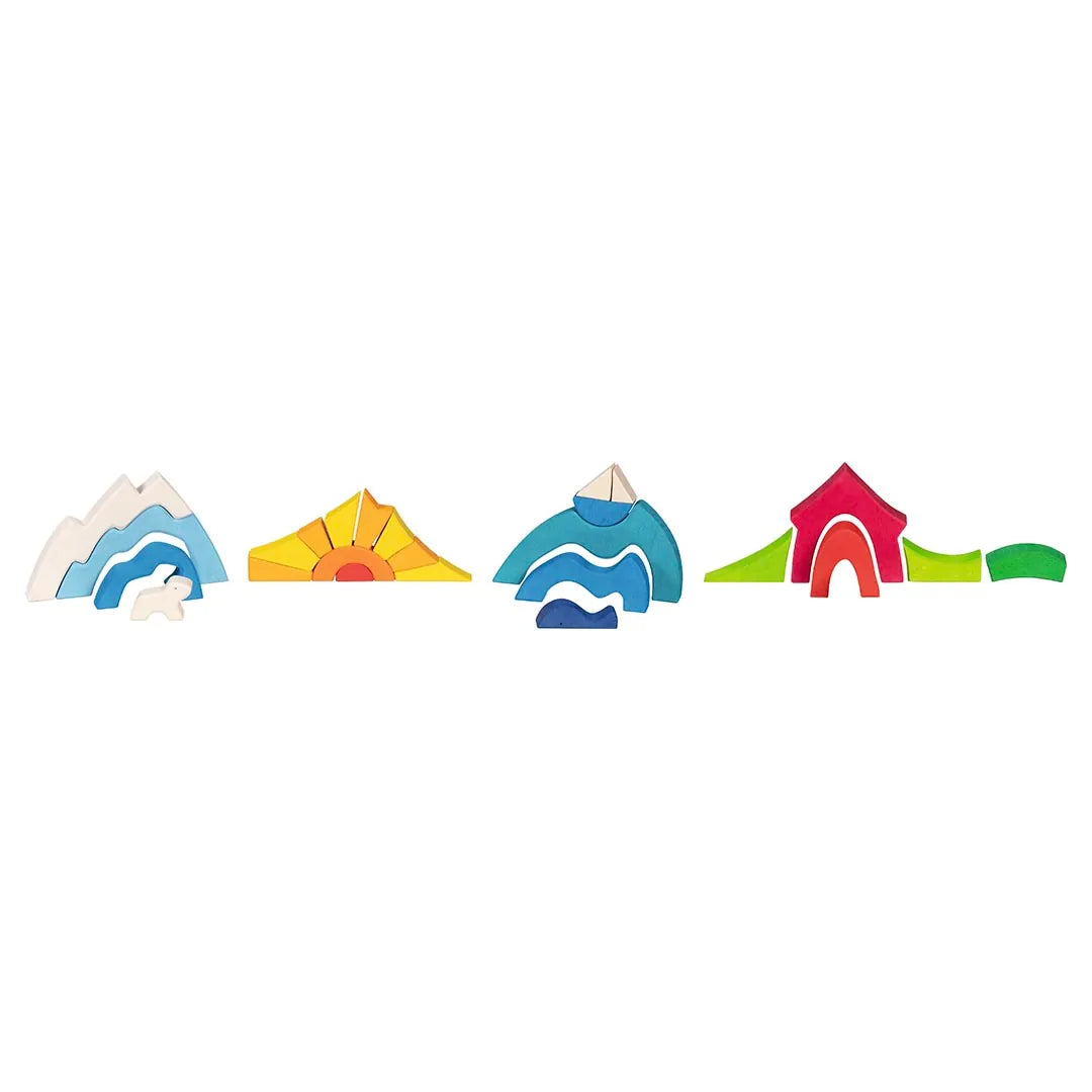 Landscape Puzzle - Little Polar Bear Goki Lil Tulips