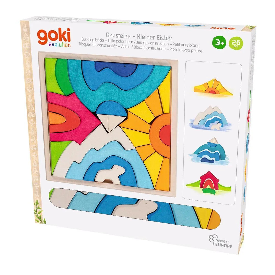 Landscape Puzzle - Little Polar Bear Goki Lil Tulips